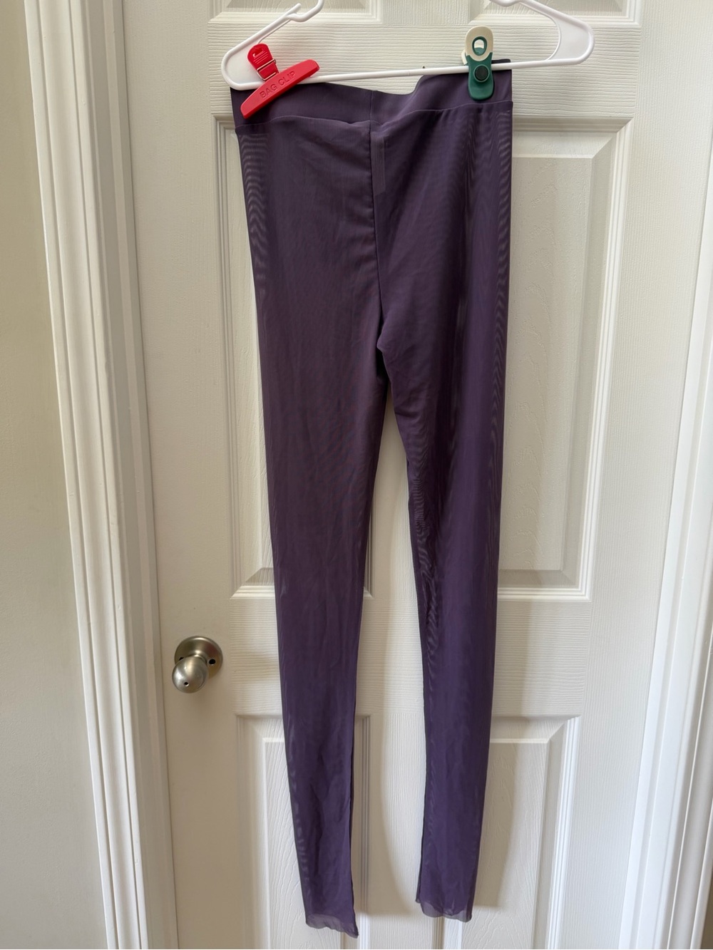 Intimately Free People Purple Sheer Mesh Leggings Size XS